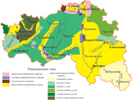 Карта климат белгородской области