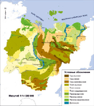 Почвенная карта якутии